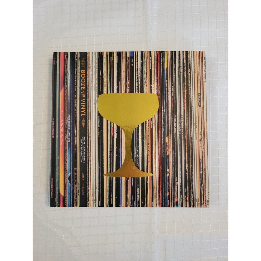 Booze and Vinyl Cocktail Recipe Music Guide Book Darlington 2018 1st Ed